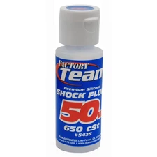 Team Associated Factory Team 50wt (650 cst) Silicone Shock Oil 2oz ASC5435 5435
