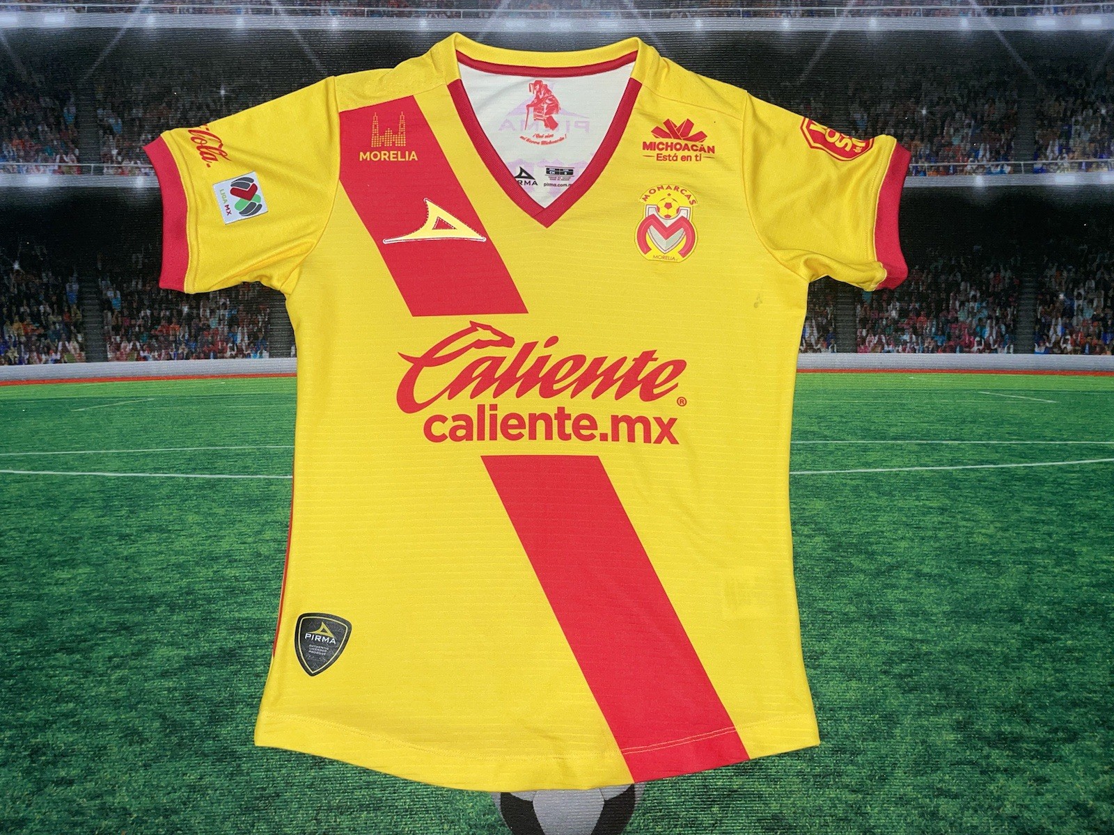 Monarcas Morelia 2017 Pirma Soccer Women’s Jersey Sz Small Preowned