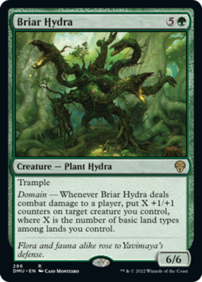 4x Briar Hydra NM-Mint, English Dominaria United MTG Magic