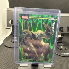 2026 Topps Chrome Marvel Comics #69 LIZARD Green raywave parallel /99