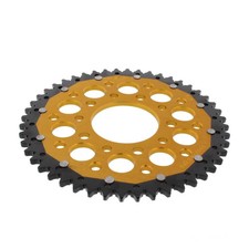 Kettenrad Alu gold 48-Zähne 525-Teilung für Honda GB 500 Clubman Bj. 1989-1990
