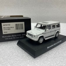 Mercedes Benz G55 AMG White #Kyosho Model 1/64 #K07021G2