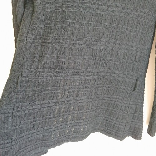 Kookai Y2K Black 100% Wool Cardigan One Size Fit 8/10/12 Open Front Glam Casual - Bild 8 von 15