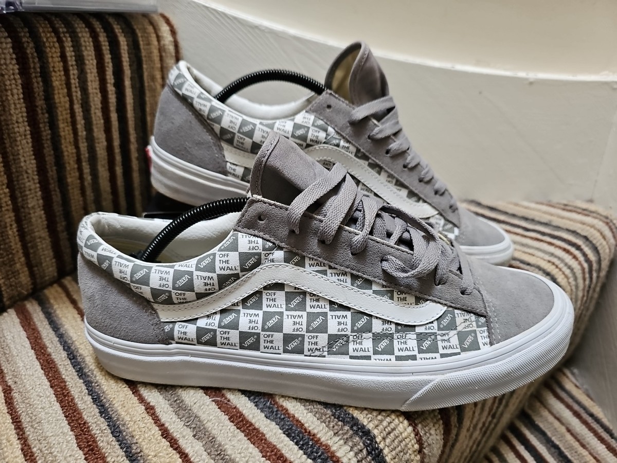 VANS Old Skool Grey White Limited Edition Size UK 11 Off The