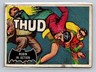 1966 Topps Batman (Black Bat Logo) #18 Robin in Action