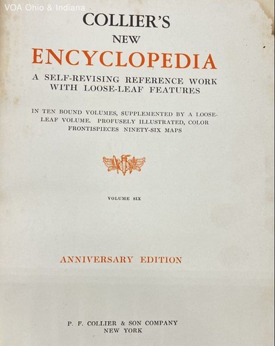 Vintage 1929 Collier's New Encyclopedia Anniversary Edition Volumes 5 & 6 - Picture 6 of 12