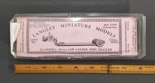 Langley Miniature Models Scammel 25 ton Lowloader Semi Trailer G108 OO scale kit