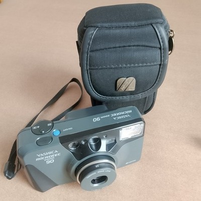 Yashica Microtec Zoom 90 Point And Shoot 35mm Analog Kompaktkamera, mit Tasche