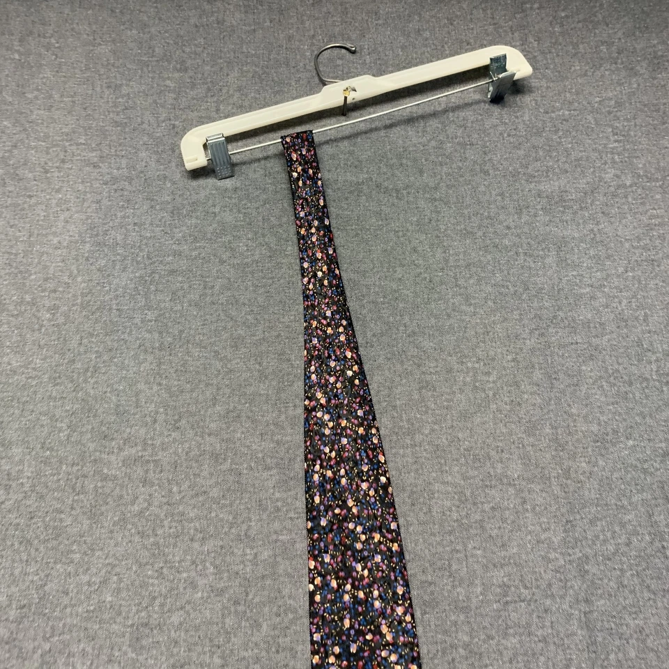 Corbata vintage Christian Dior Monsieur para hombre con patrón floral ropa formal para el cuello años 90 Foto 2 de 4