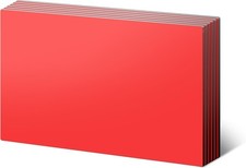 Dry Erase Magnetic Sheets 6 Packs 8.3" x 12.2" Reusable Washable No Adhesive ...