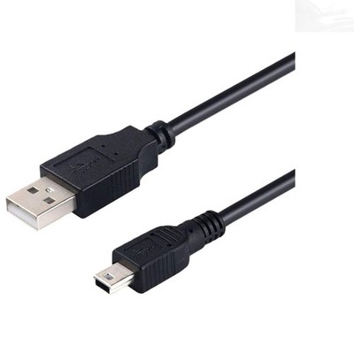 5ft Tangle-Free Mini USB Cable for Uniden Bearcat Scanner - Reliable Charging