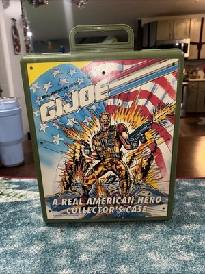 1992 GI Joe Collector's Case Kit Mail Away Exclusive Green Large Carrying Case