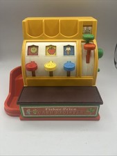 Vintage 1974 Fisher-Price 926 Cash Register Working. No Coins