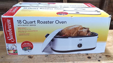 sunbeam 18 quart roaster oven with buffet server cksbrs71