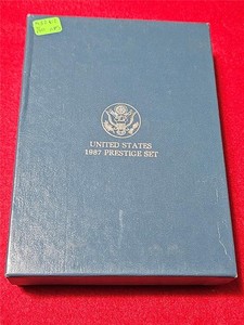 1987-S Constitution Silver Dollar Prestige 6 Coin Proof Set. Ultra Cameos #M3762