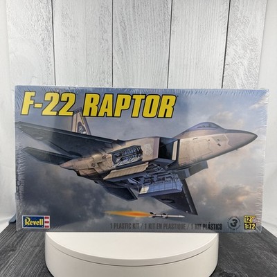 Revell F-22 Raptor 85-5984 Aircraft, Plane Airplane Model Kit 1:72 Scale New