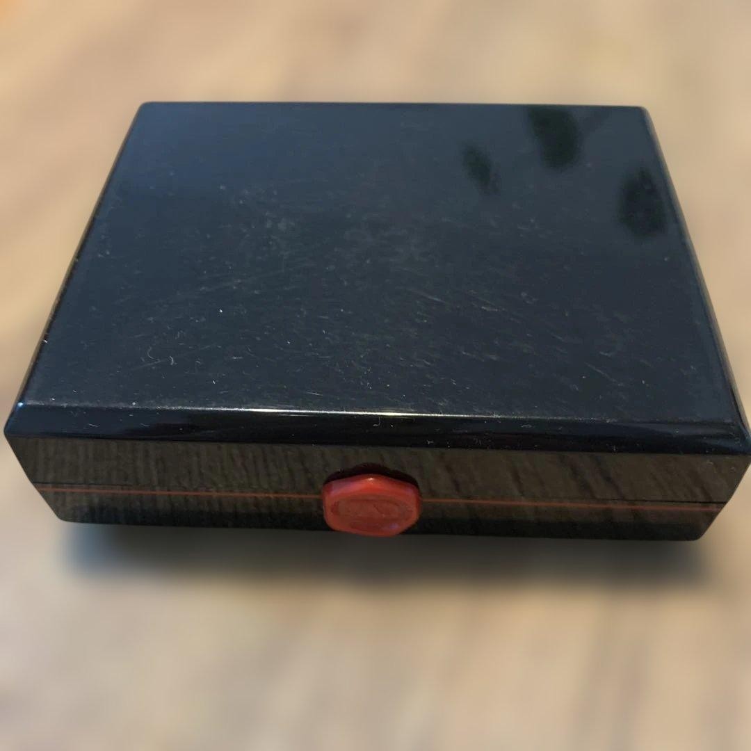 VALENTINO GARAVANI Tie Clip and Cufflinks Set - Simple Logo Design - Used thumbnail 6