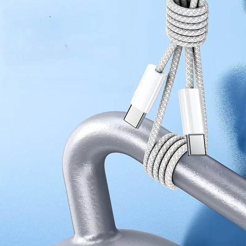 1-10Шт 60 Вт USB-C USB-C кабель PD быстрое зарядное устройство шнур для iPhone 15 16 17 - Изображение 4 из 4