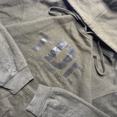 Top Dawg Entertainment TDE Green Spell Out Hoodie Men s Large Kendrick Lamar