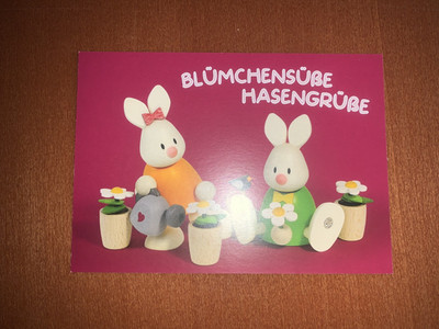 Postkarte, Ansichtskarte Hobler aus Grünhainichen, Erzgebirge, Angebot 3