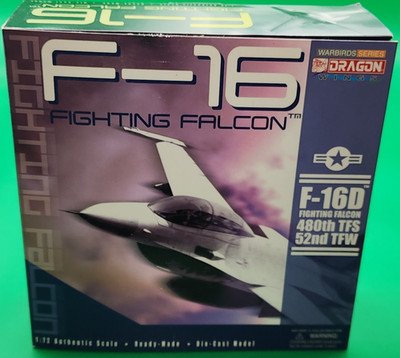 Dragon Wings Warbird Series 50035, F-16D Fighting Falcon 480th TFS 52nd TFW 1/72