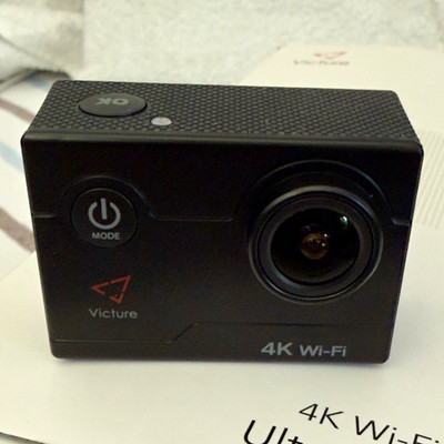 Action Cam AC700 4K 20 MP WiFi -schwarz