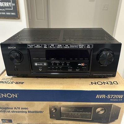 Denon AVR-S720W 7.2 Ch 4K Ultra HD AV Receiver w Dolby Atmos | eBay