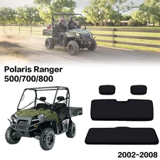 UTV Bench Adjustable Seat Cover Kits For Polaris Ranger 500 700 800 2002-2008