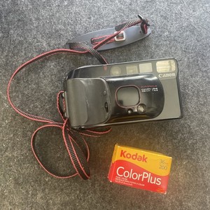 Canon Sure Shot Supreme 35mm Film Camera & Case New Battery Tested Works