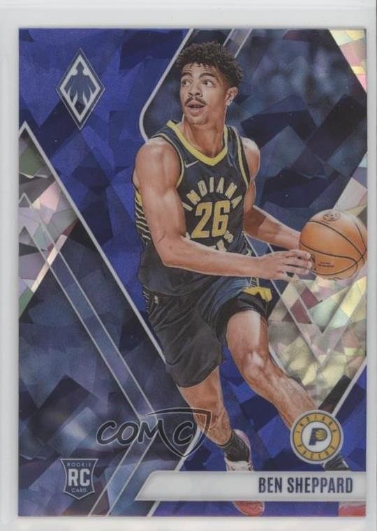 2023-24 Panini Phoenix Rookies Blue Ice Ben Sheppard #253 Rookie RC