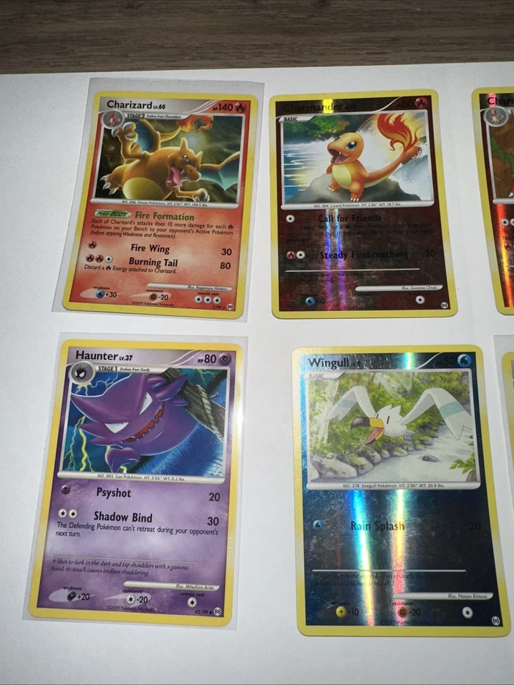 Pokémon TCG Cards Platinum Arceus Lot- Charizard, Charmeleon, Charmander, Zapdos - Image 2 of 4