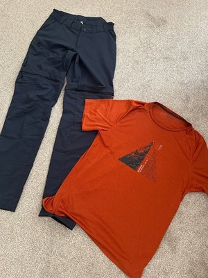 Wanderhose Decathlon Shirt Quechua - Größe S und M - Kinderkombination Wandern