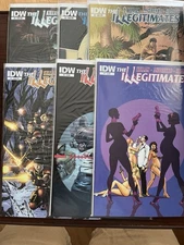 The Illegitimates #1,2,3,4,5,6 All NM IDW By Killam From SNL