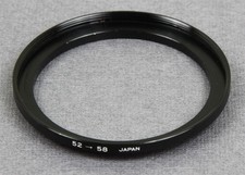 52-58mm 52mm Lens to 58mm Filter Thread Step-Up Adapter Ring