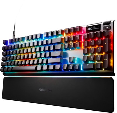 SteelSeries - Apex Pro Gen 3 Full Size Wired Mechanical OmniPoint Adjustable ...