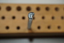 Vintage Rare Leather Carving Crescent Border Stamp Tool D436 Craftool USA