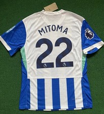 NOWOŚĆ Brighton 25/26 Wersja gracza domowego Jersey „Mitoma 22” z naszywkami PL (LG)