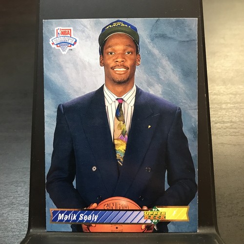 1992-93 Upper Deck Basketball Card Malik Sealy Rookie Indiana Pacers ...