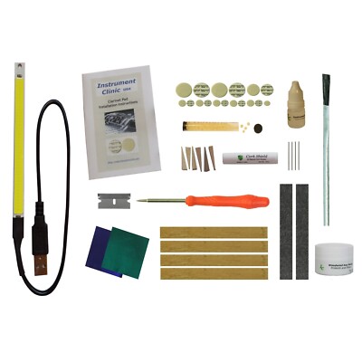 Clarinet Repair Kit, Replacement Pads, Joint Cork, Springs, Polish, Made in USA!