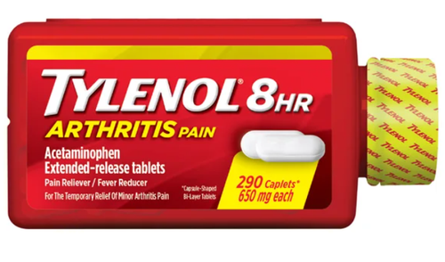 Tylenol 8 Hour Arthritis & Joint Pain Extended-Release Acetaminophen 650, 290CT