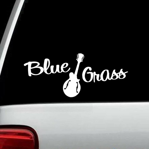 Calcomanía adhesiva mandolina música bluegrass para coche camión SUV furgoneta música folclórica J1019 - Imagen 3 de 4