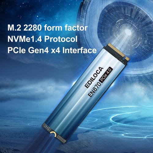Ediloca PS5 SSD 1TB 2TB 4TB M.2 NVMe SSD 7450MB/S PCIe 4.0 Interne Festplatte - Bild 2 von 13