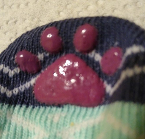 Miniature Dog Breed Socks, for Example Miniature Puddles, with slip-proof Sole. - Picture 4 of 5