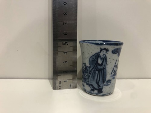 Ochoko Sakazuki Japón Vidrio 5 cm Mini Taza Sake Nihon shyu Porcelana Japón 5 JUEGO - Imagen 11 de 11