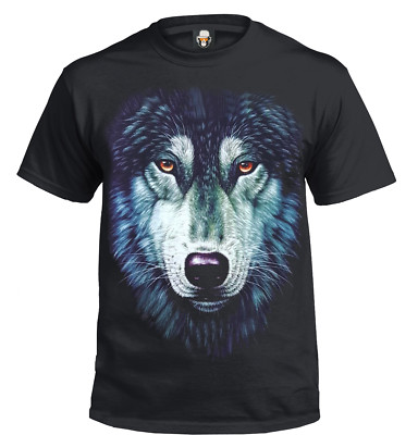 GREEN WOLF T-Shirt/Indianer/Rot Indianer/Biker/Unisex/Weihnachtsgeschenk/Top/S-XXXL 