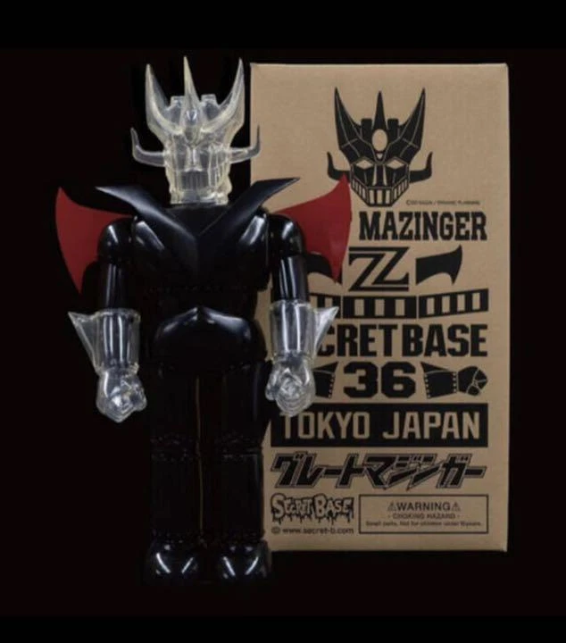 SECRETBASE BIG SCALE BLACK Great Mazinger Z PORTER STAND Limited