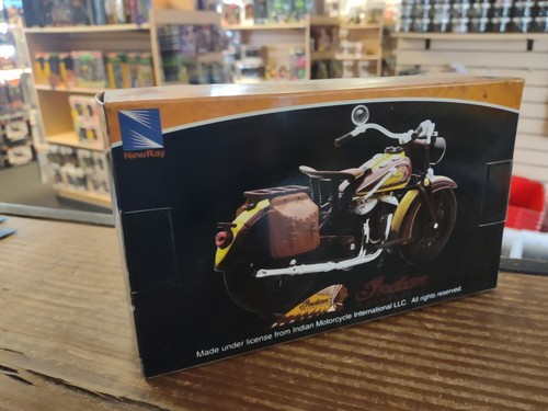 New Ray Toys 1:12 Scale Die Cast Toy Replica Indian Sport Scout 1934 NIB ( F1) - Picture 5 of 7