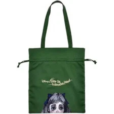 Disney ARTIST COLLECTION by Yuko Higuchi Tote Bag Alice in Wonderland Green
