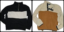 Boys Lot Of Two Old Navy Medium Size 8 Long Sleeve Pullover Fleece Jacket