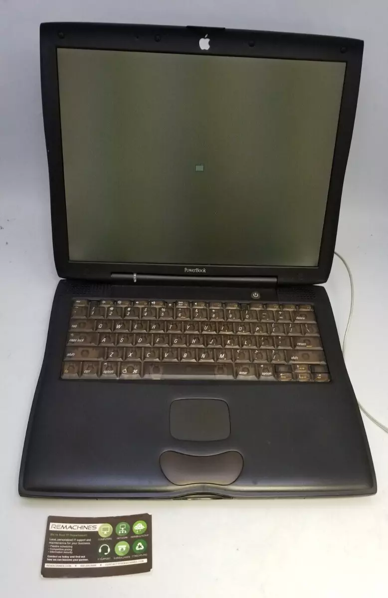Apple Macintosh G3 PowerBook Pismo M7630LL/A M7572 @400MHz 192MB RAM NO HD